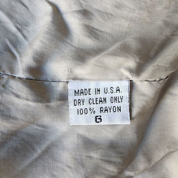 BOHO GIANNI 3 Button Lightweight Lined Yellow Tweed Blazer Size 6 - Picture 6 of 9